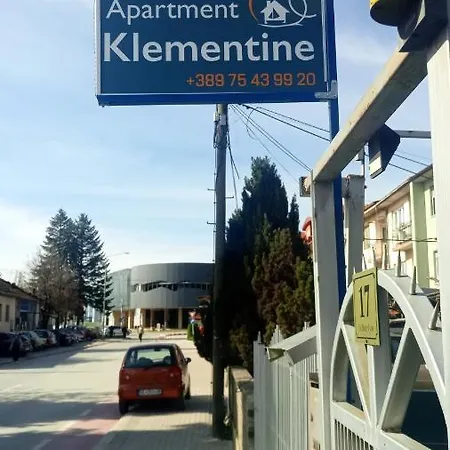 Apartment Klementine Bus Station Ohrid Exterior photo